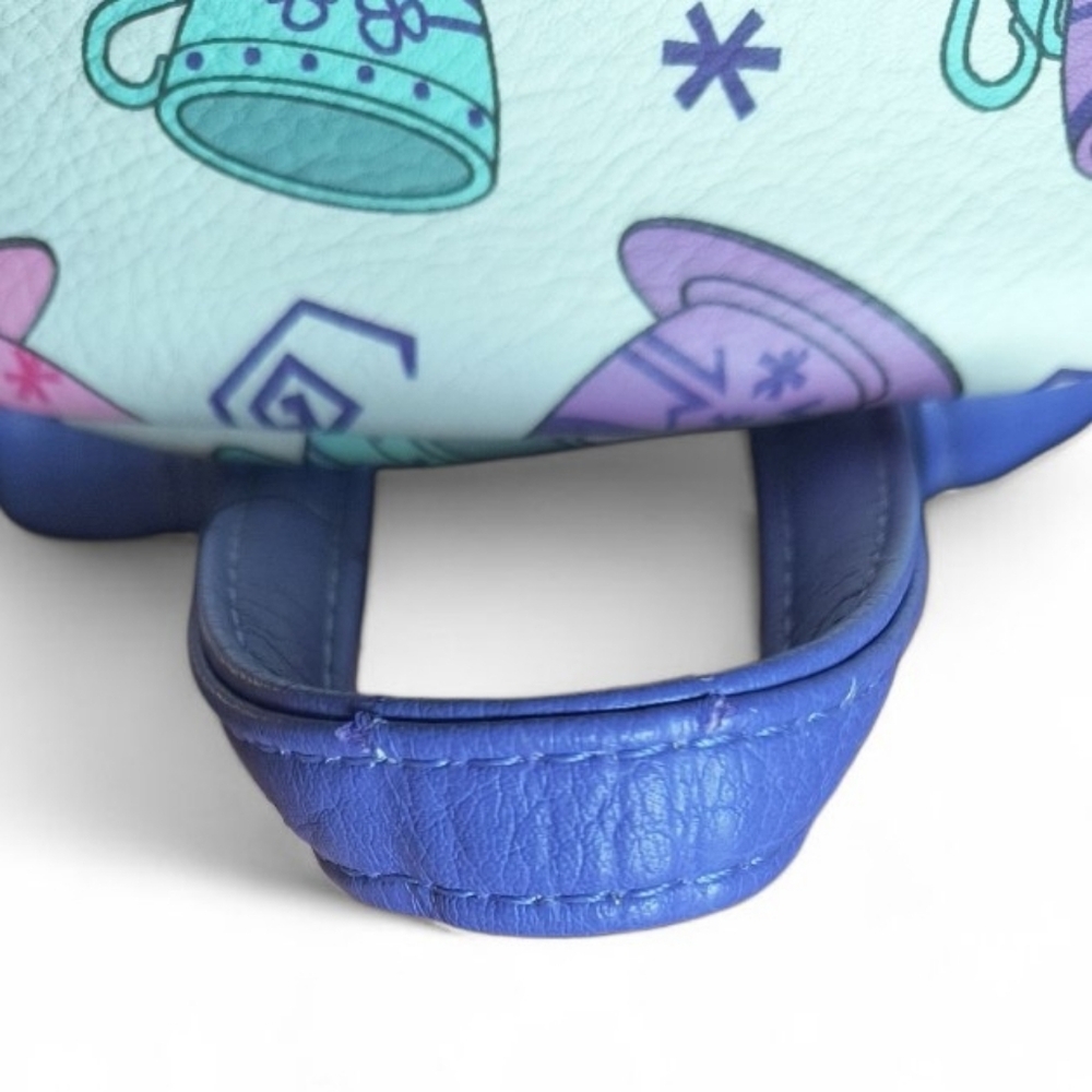 Loungefly Disney Parks Alice In Wonderland Mad Tea Party Mini Backpack - Picture 7 of 9